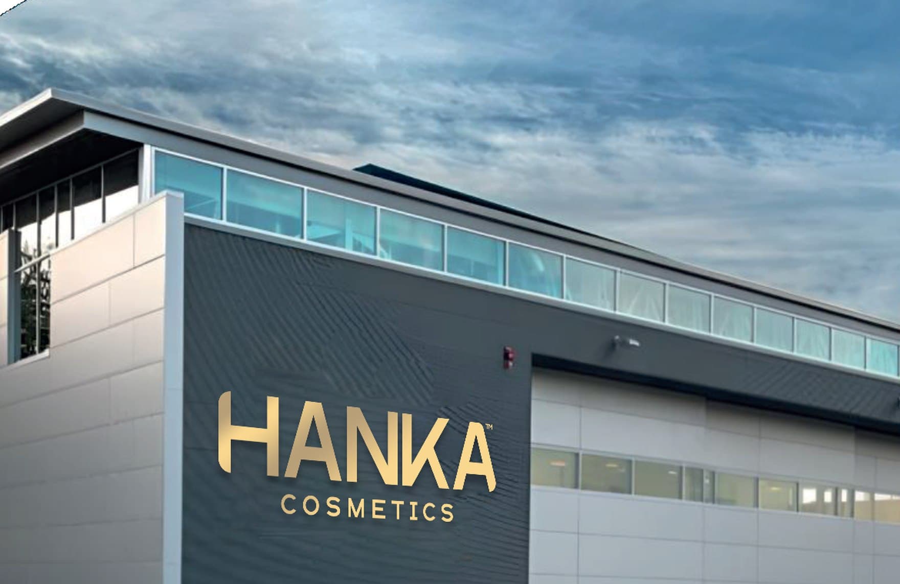 HANKA COSMETICS üretim tesisinin dış cephesi, Çerkezköy / Tekirdağ