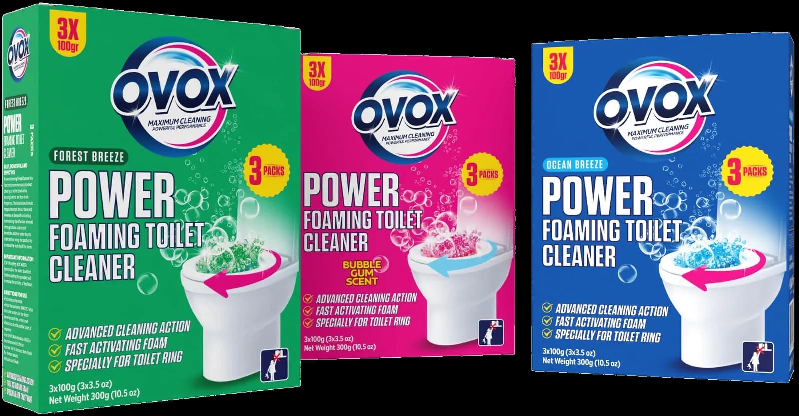 OVOX Power Foaming Toilet Cleaner